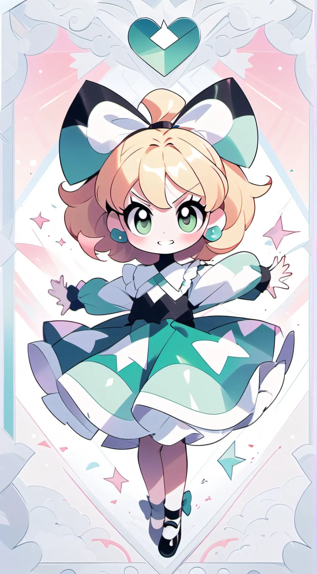 ai character: bubbles  background