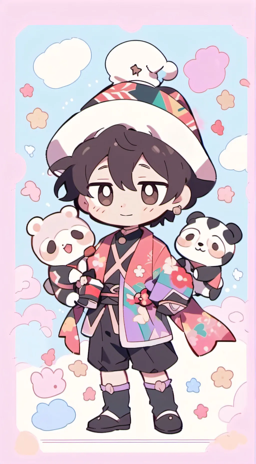 ai character: -evan- background