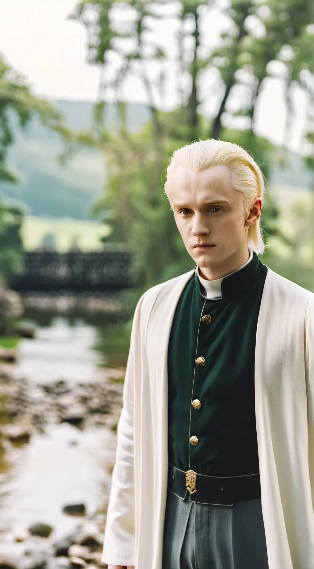 ai character: draco malfoy background