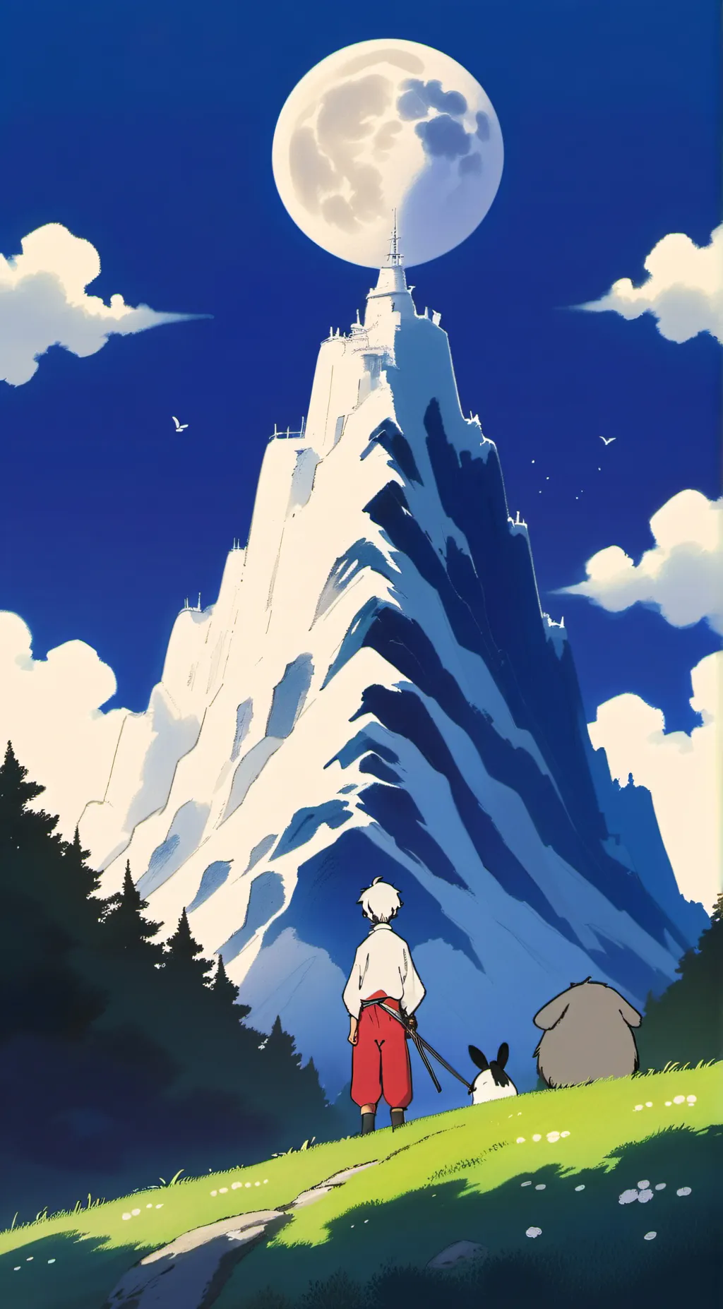 ai character: The Virus background