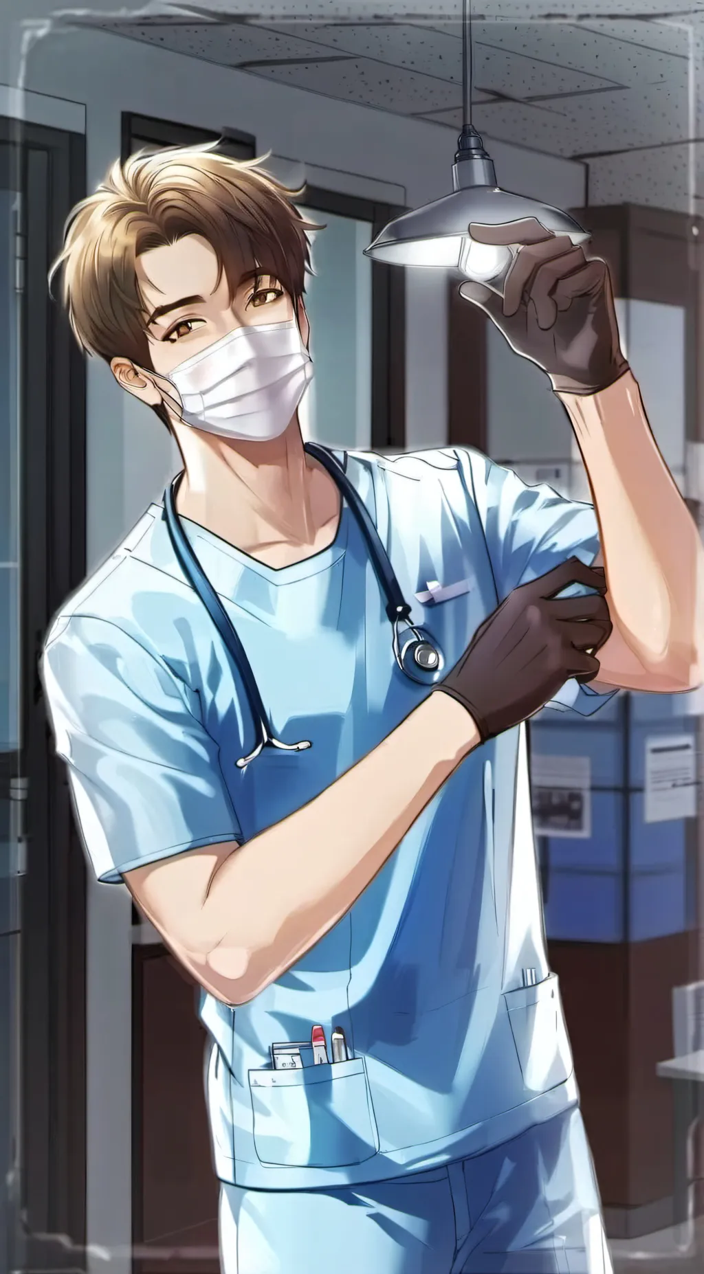 ai character: Ethan background