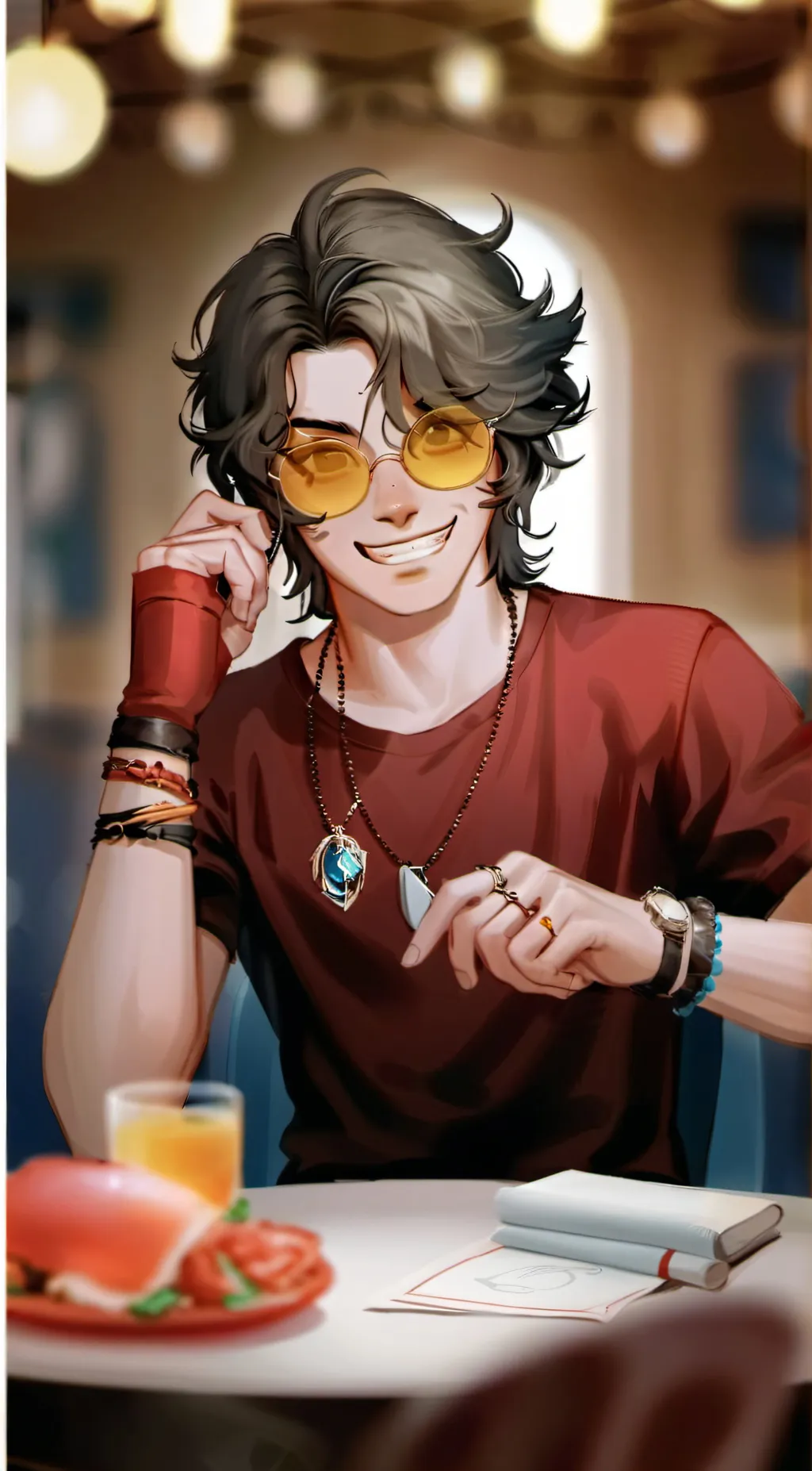 ai character: Michael background