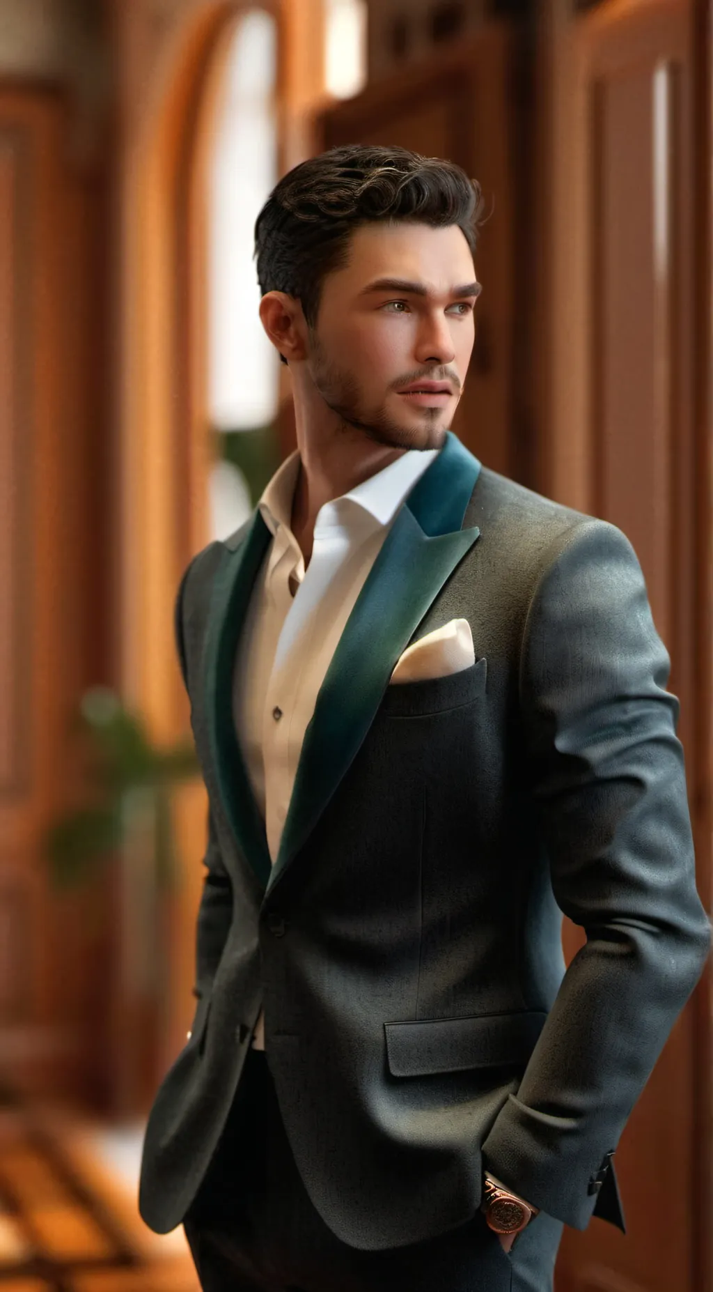 ai character: paxton background