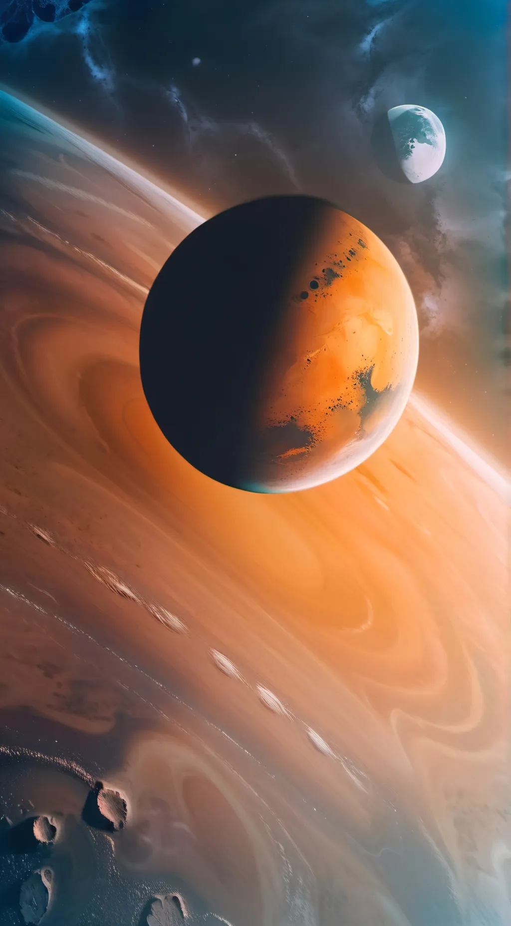 ai character: mars background