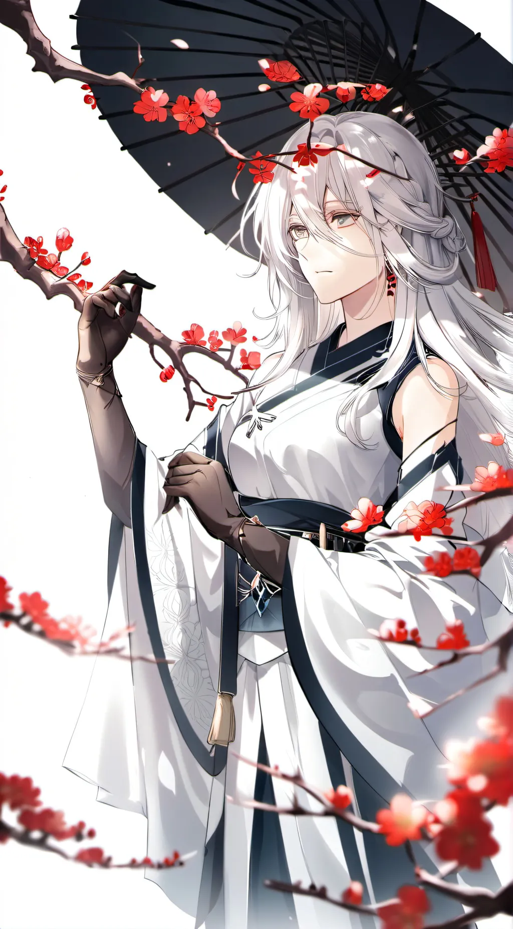 ai character: luna..  background