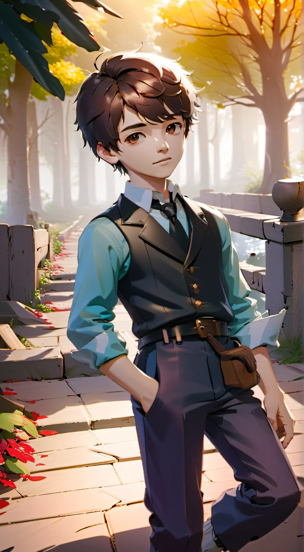 ai character: matt background