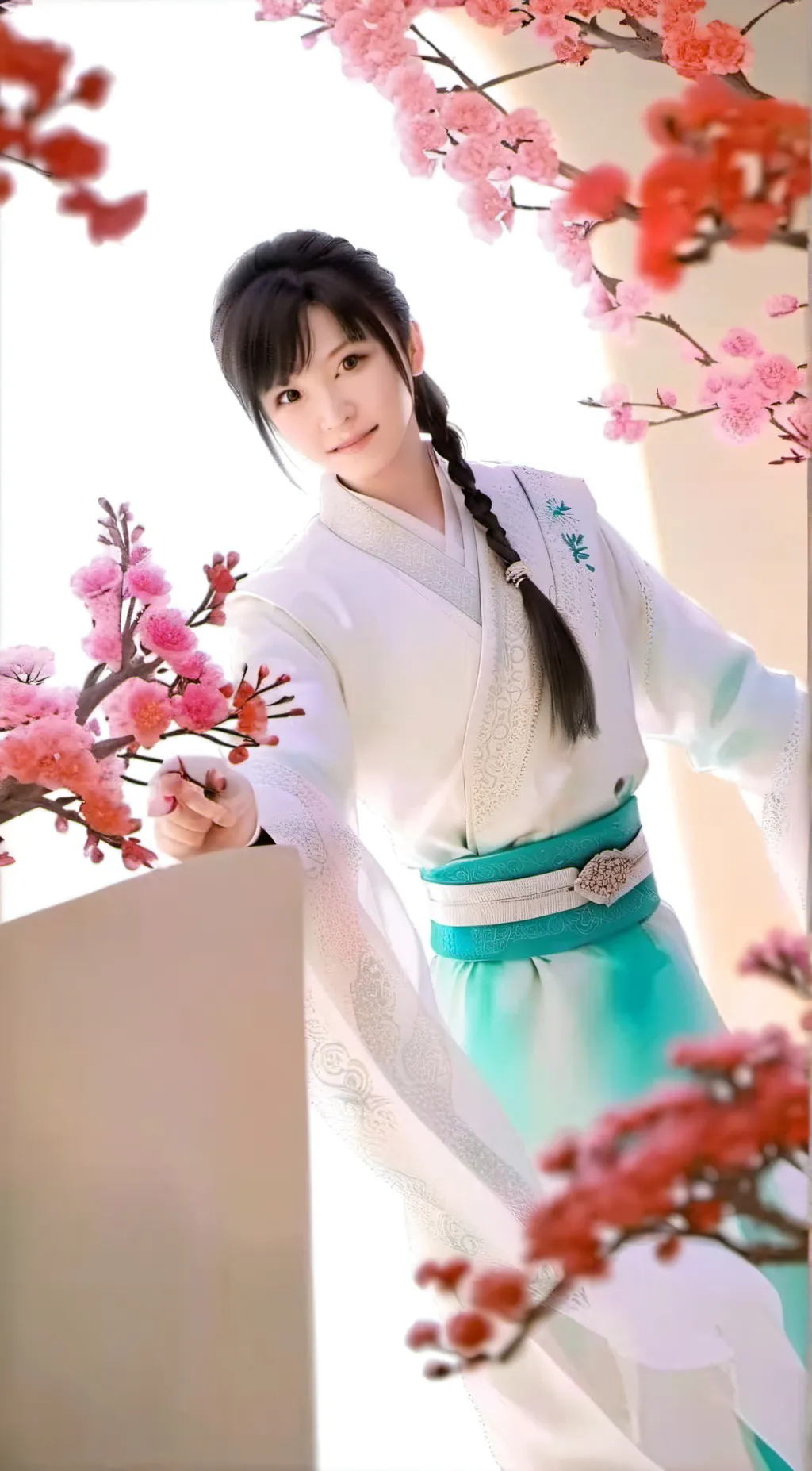 ai character: Eri minami  background