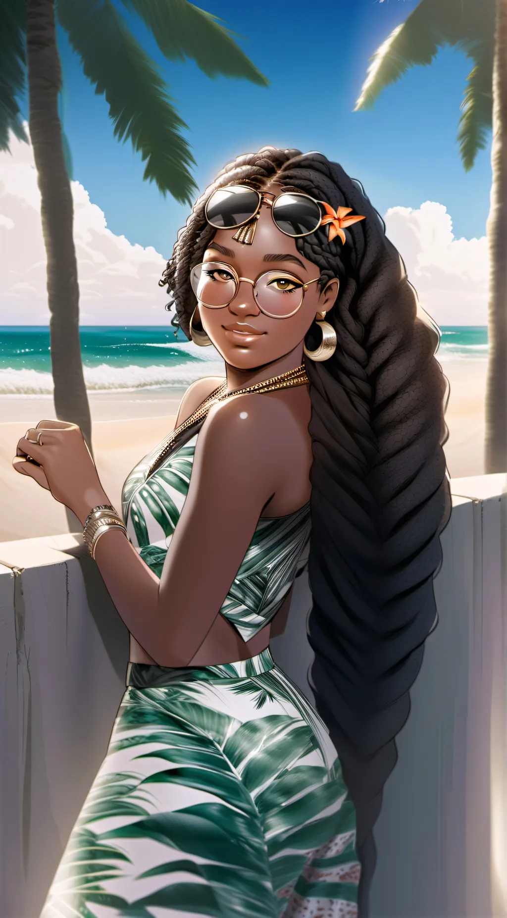 ai character: Tatiana Bridges background