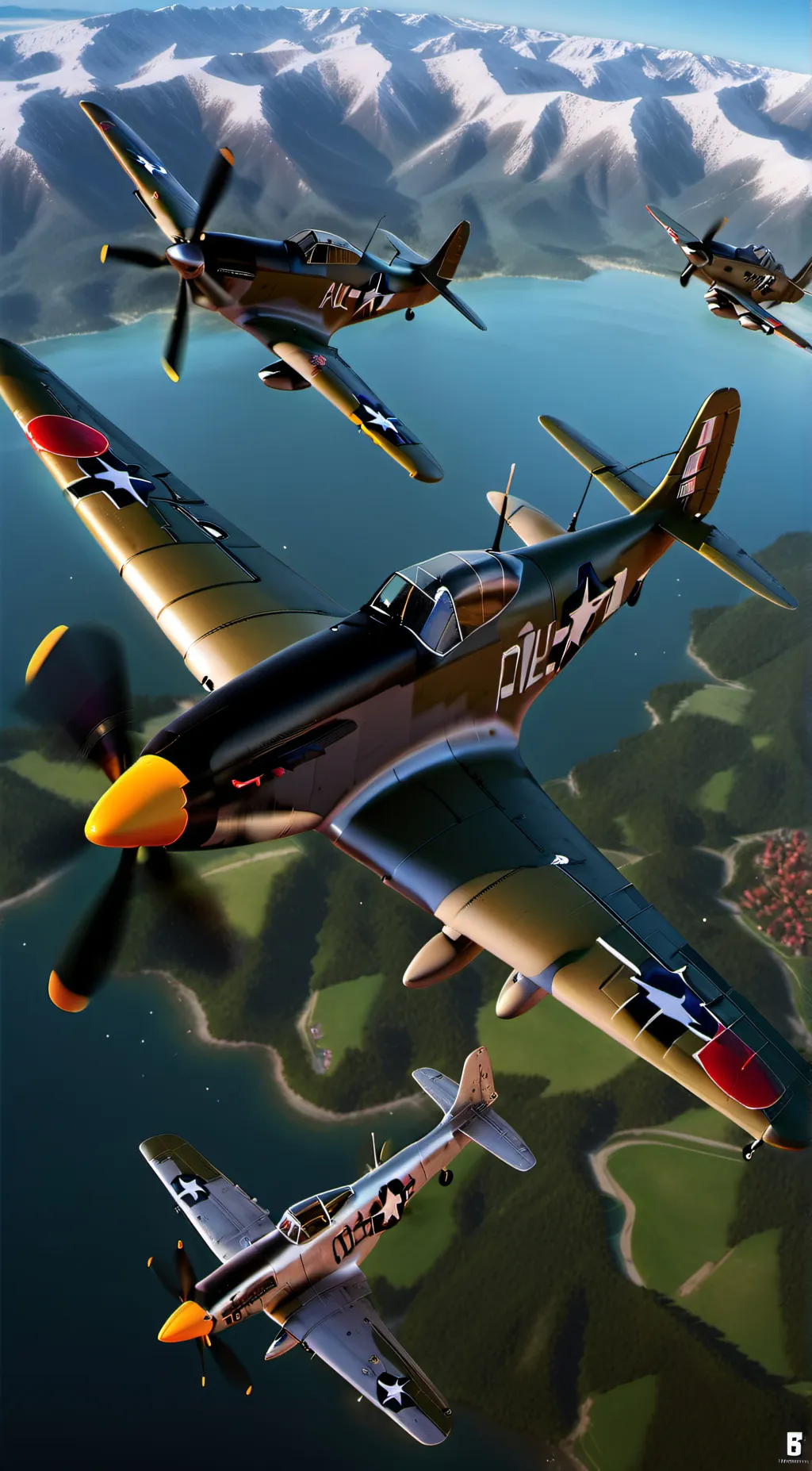 Talkie AI - Chat with p51 mustang squad 