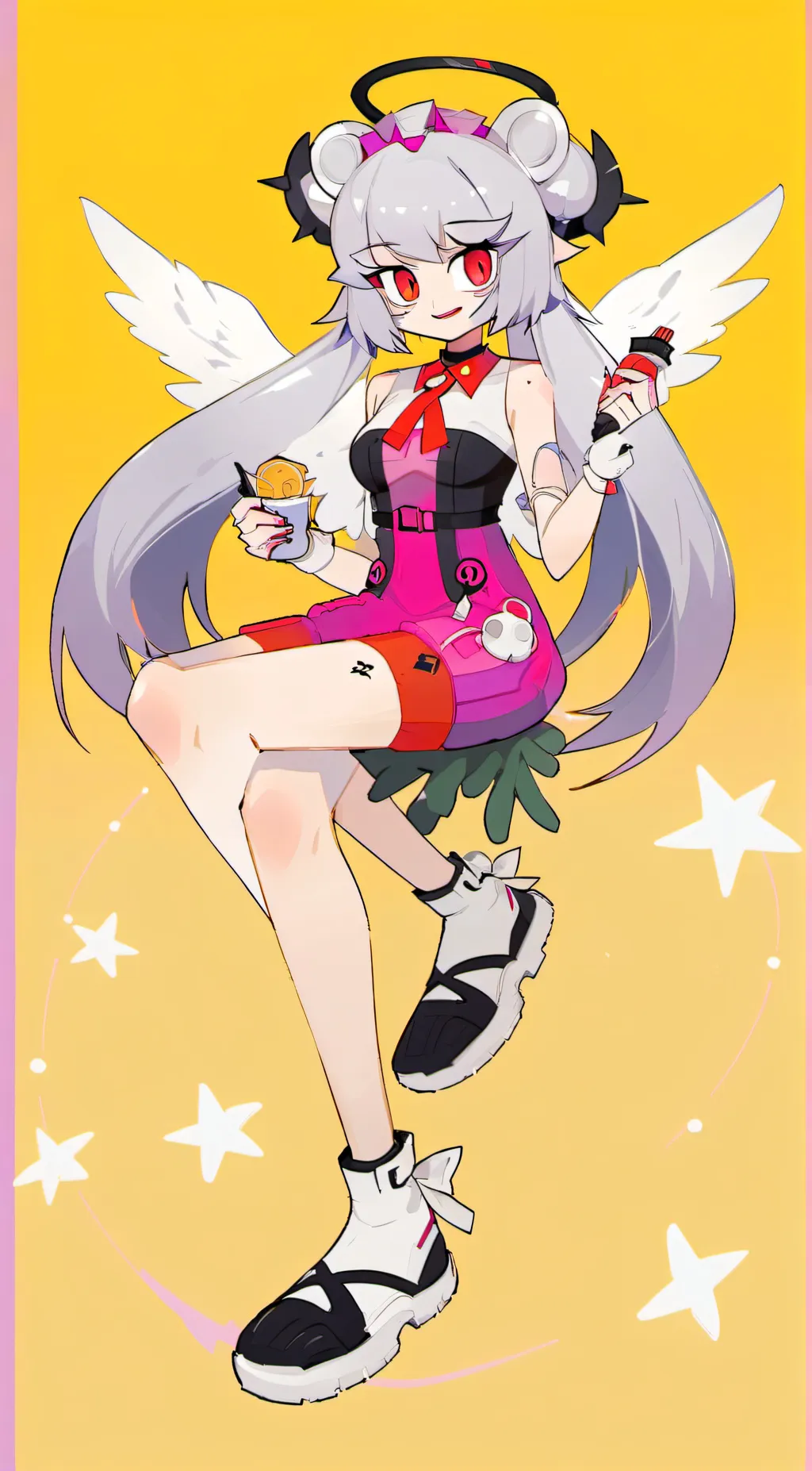 ai character: hazbin  background