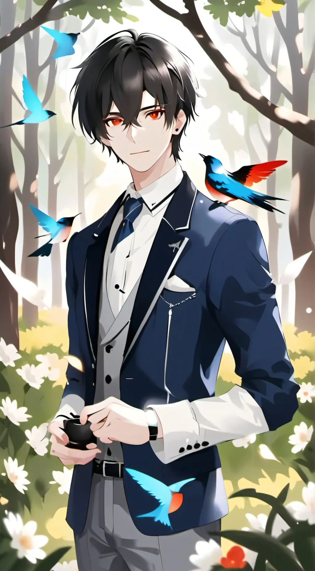 ai character: kyle marine background