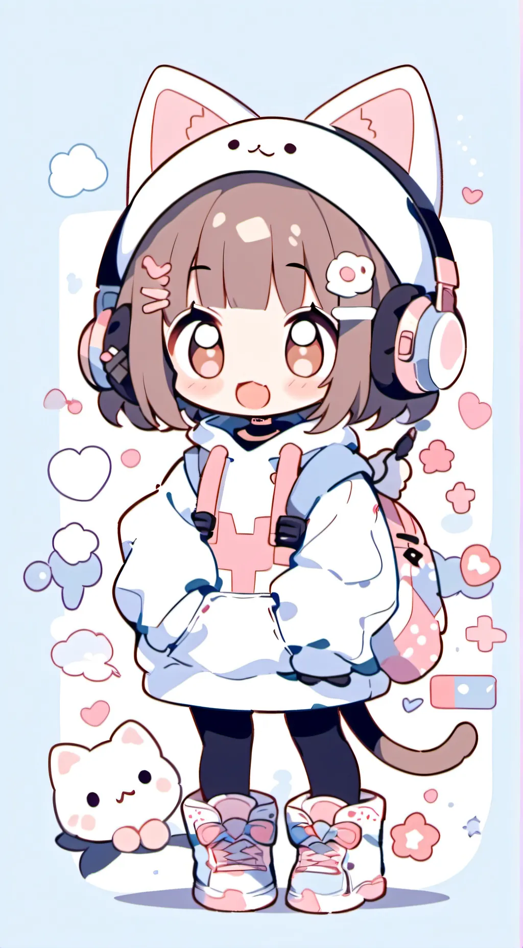 ai character: Lilly background