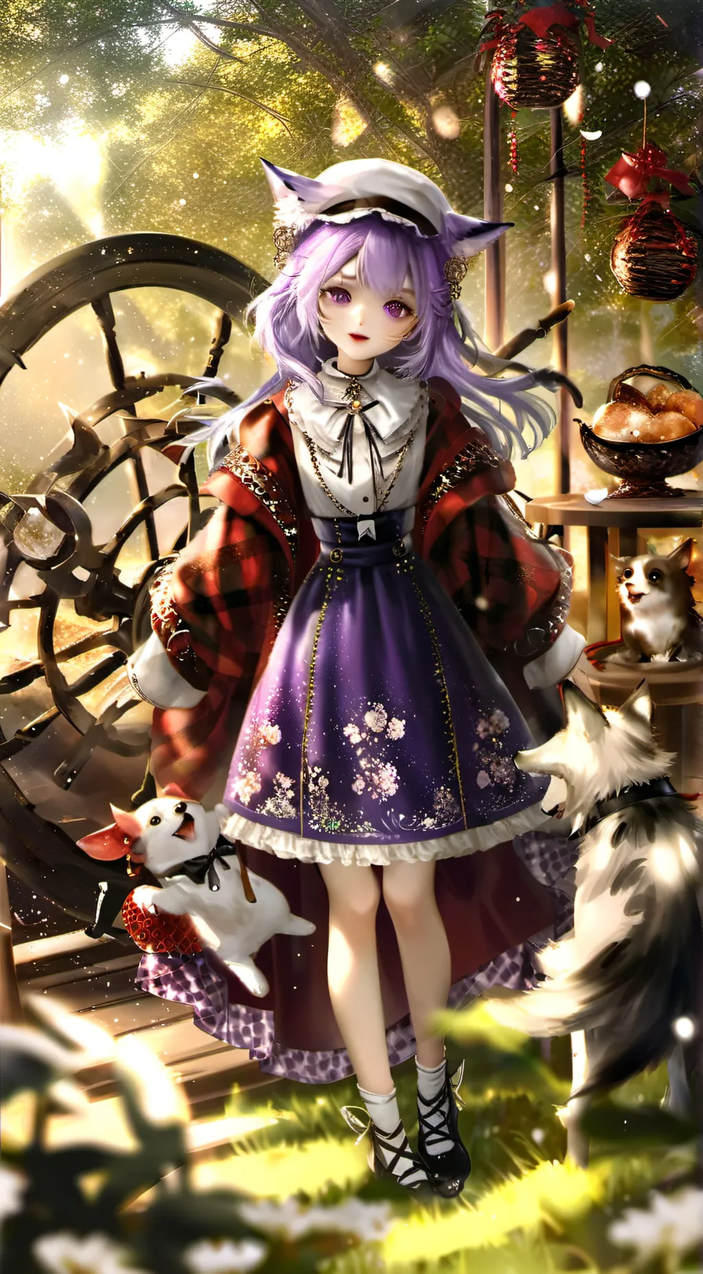 ai character: Ayumi  background