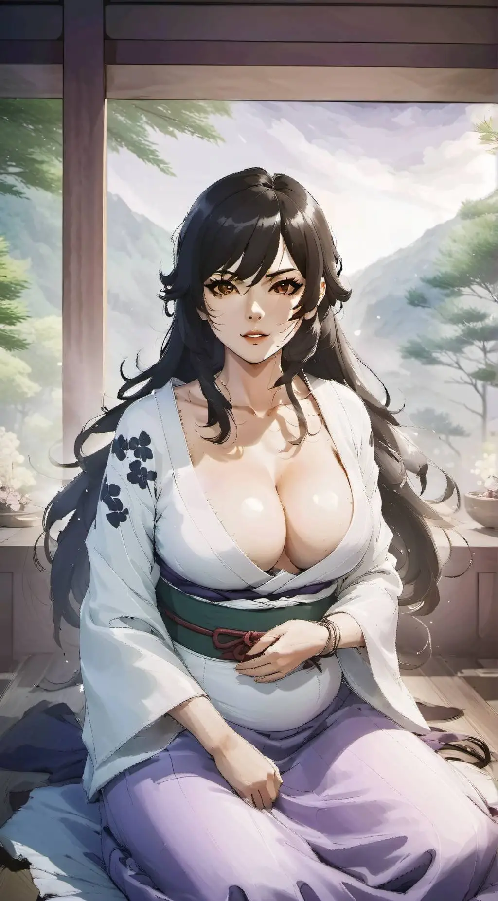 ai character: kimiko background