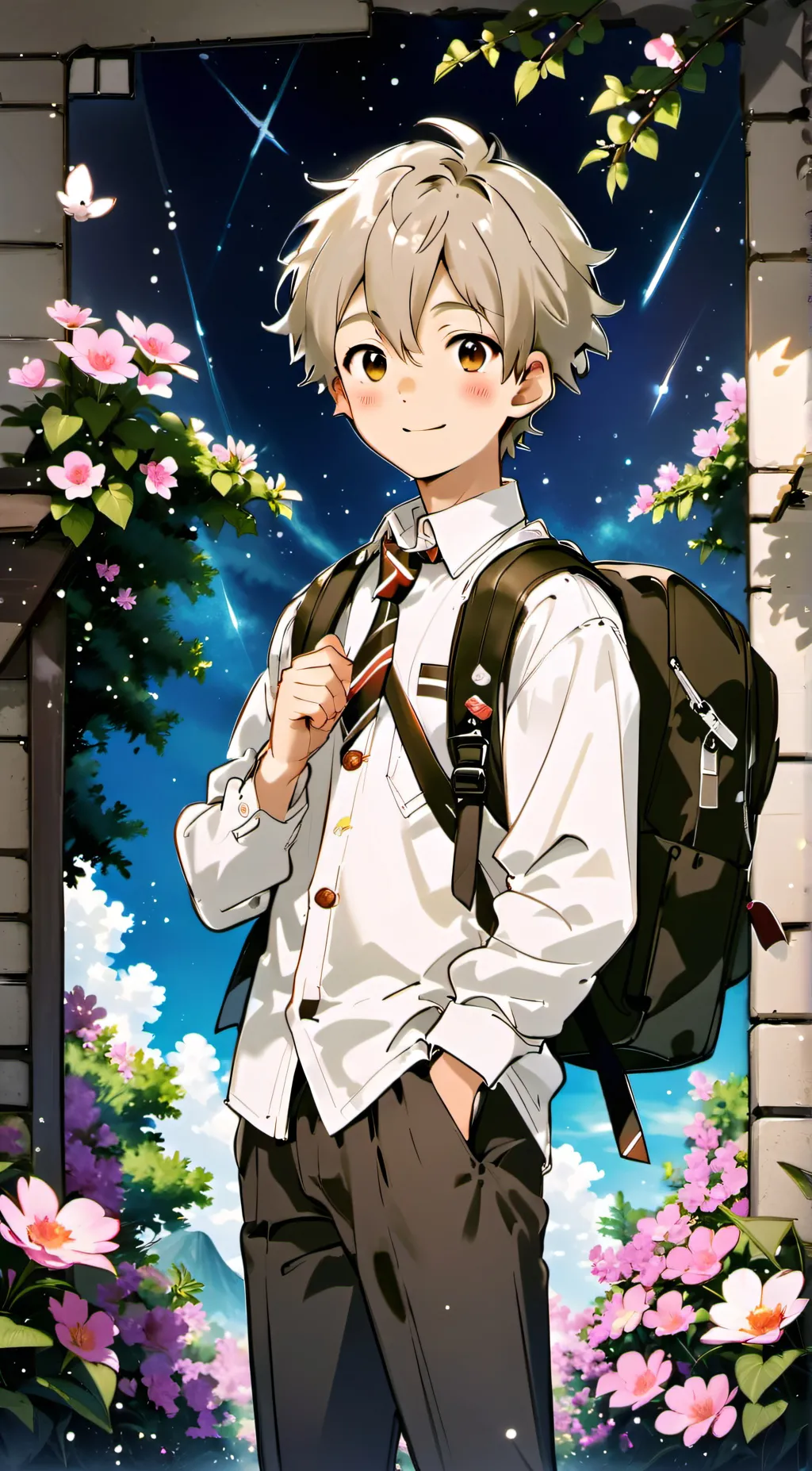 ai character: Oliver background