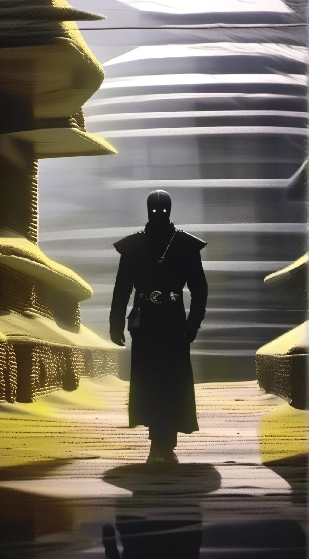 ai character: action figure background