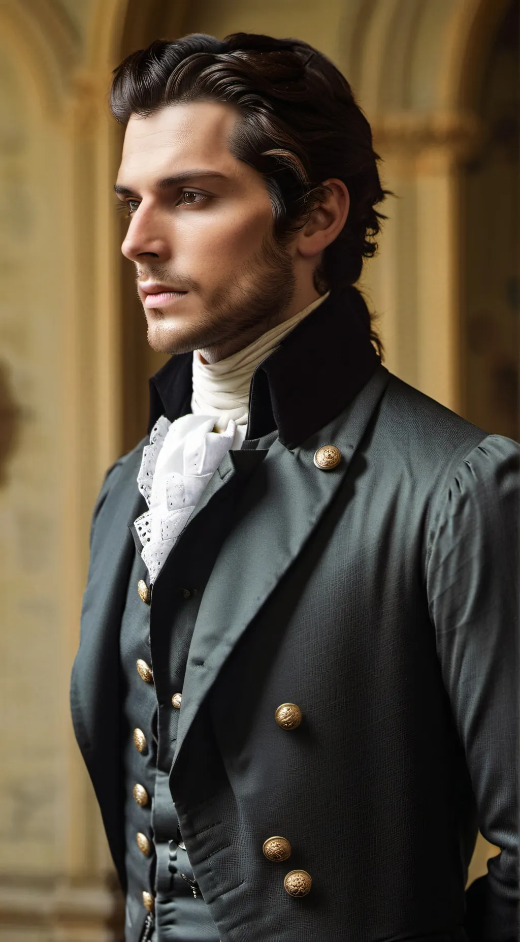 ai character: Crispin background