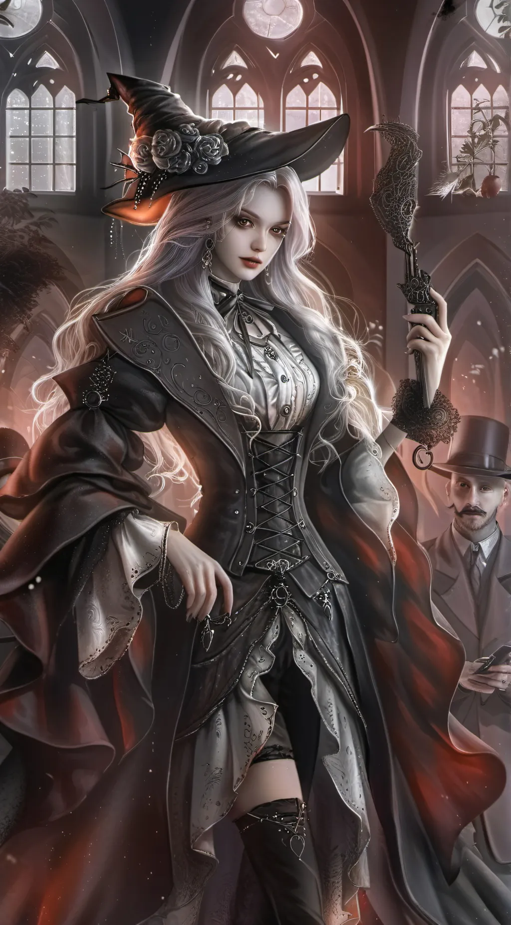 ai character: Luna background