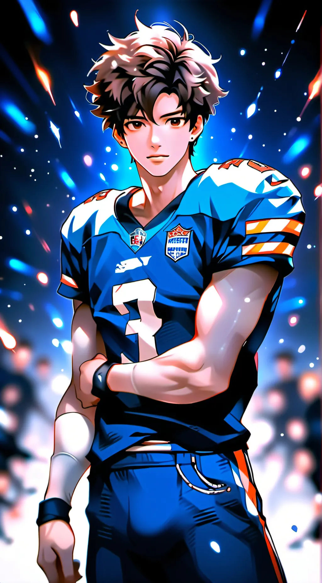 ai character: blake background