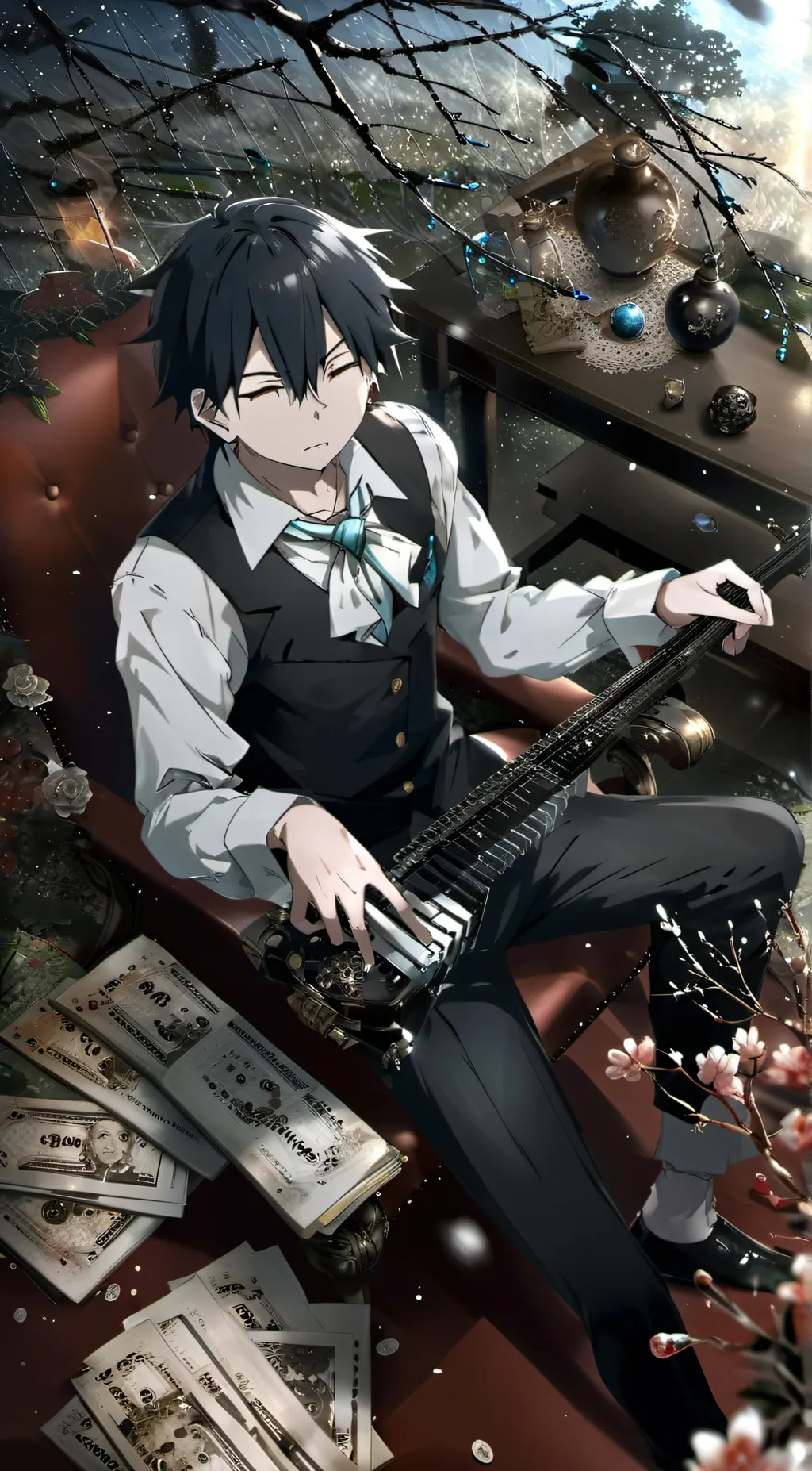 ai character: Lukas background