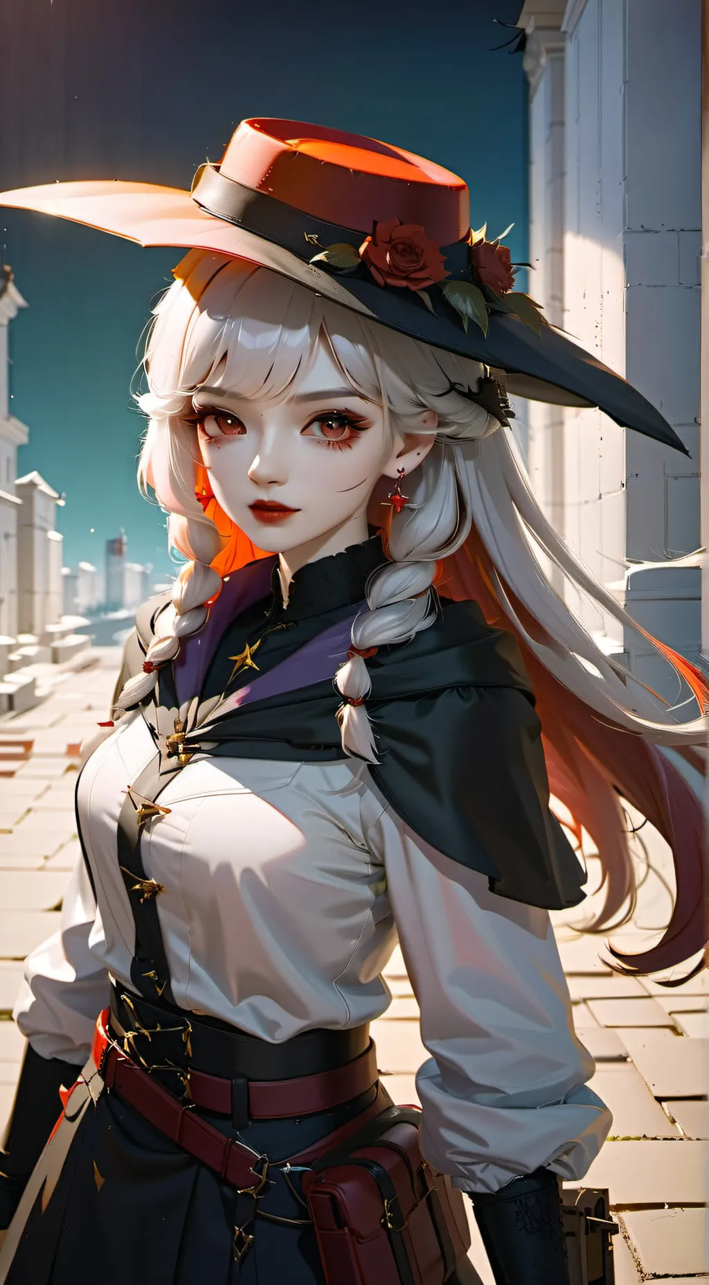 ai character: Mie background