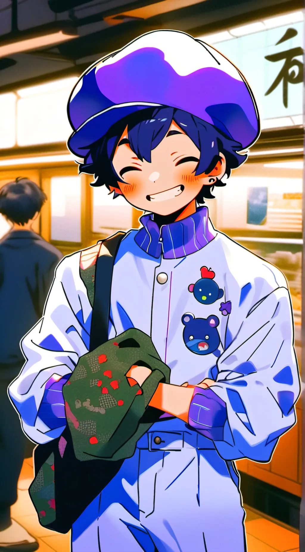 ai character: Tadc (but weird) background