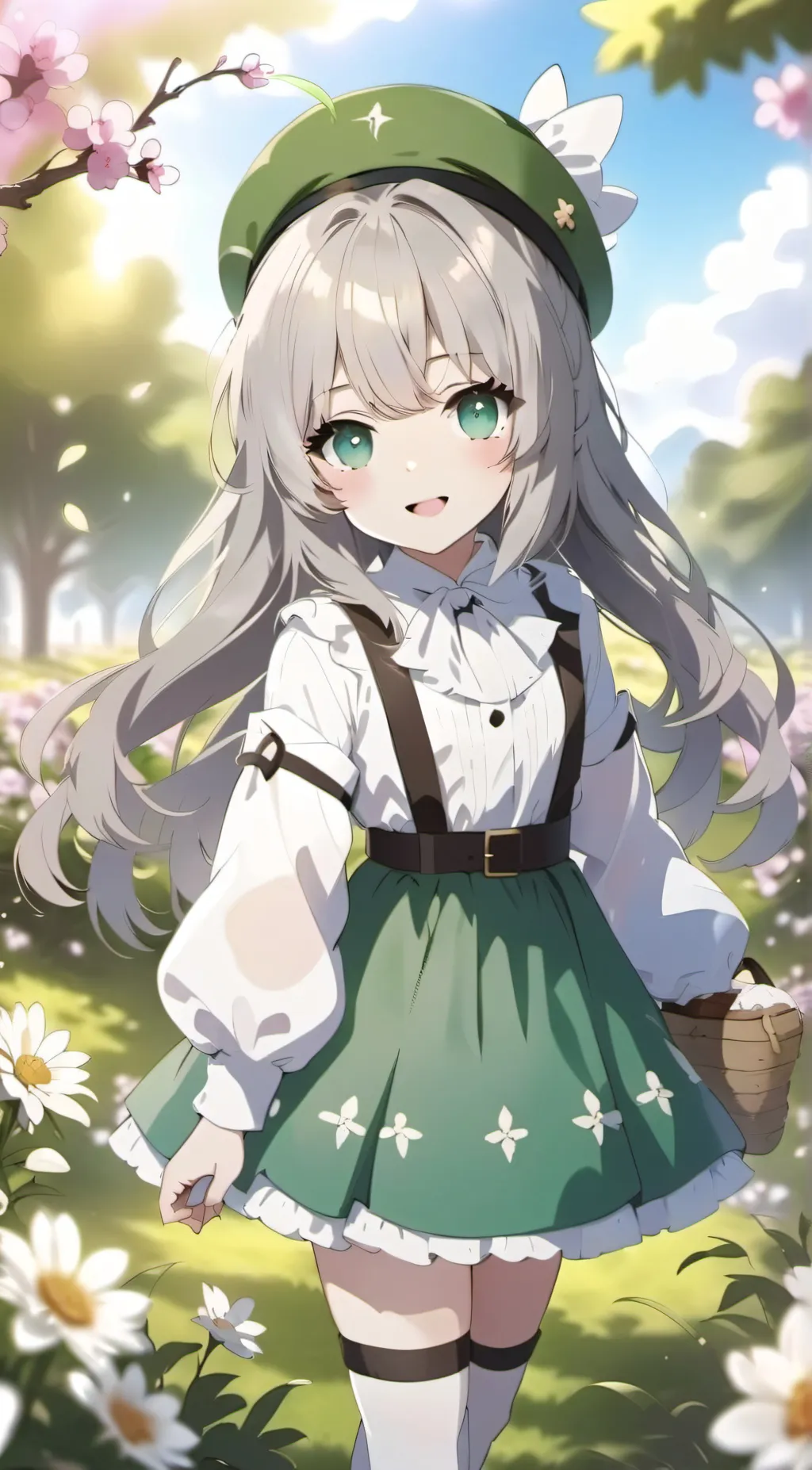 Talkie AI - Chat with girl in green