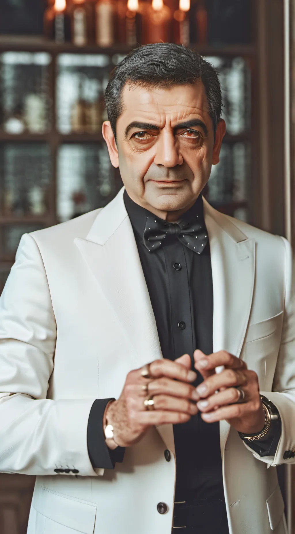 ai character: johnny english background