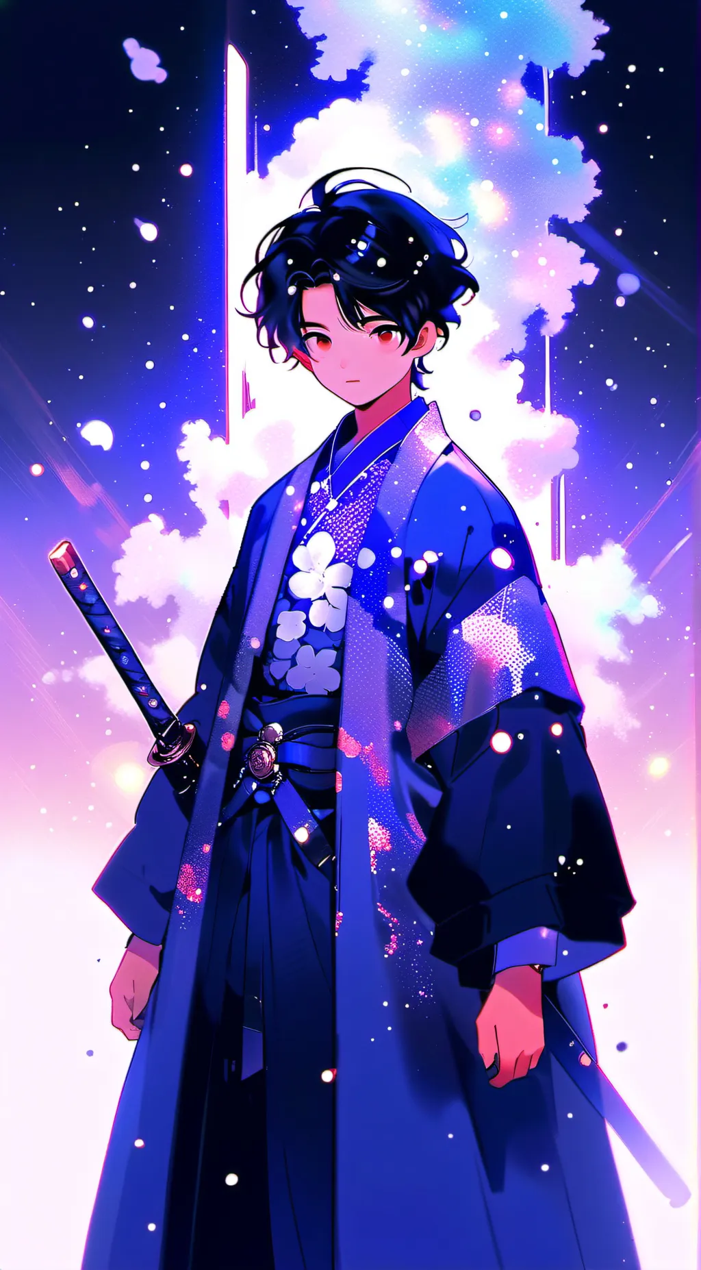 ai character: Rose background