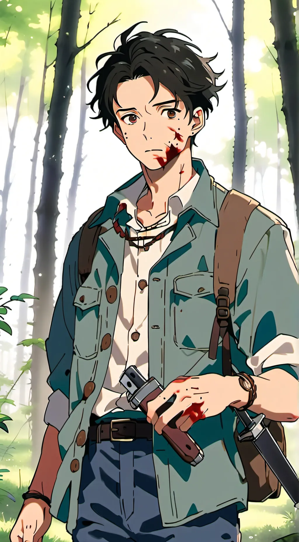 ai character: London background