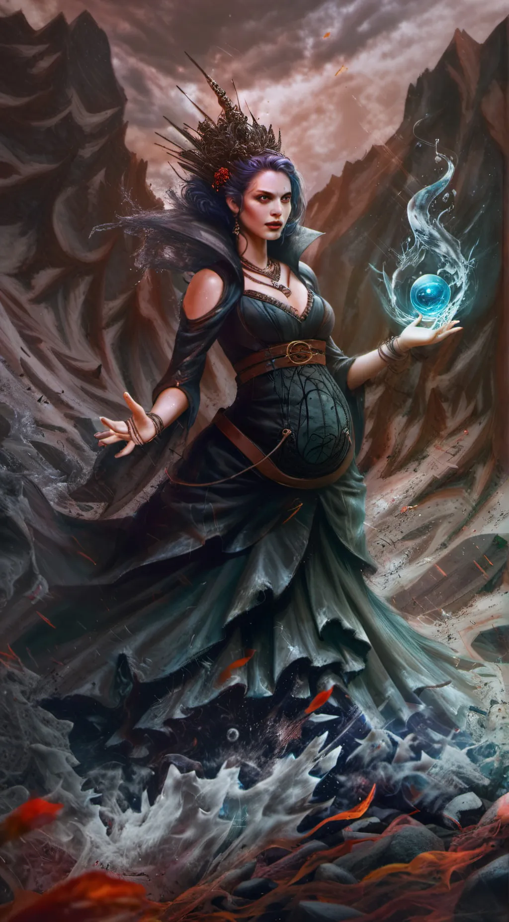 ai character: Maxine background