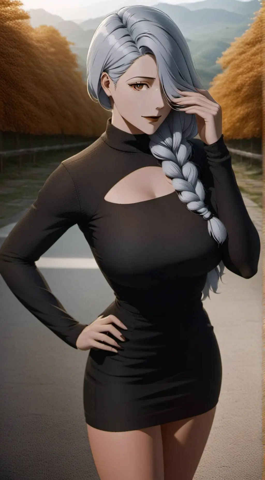 ai character: MeiMei  background