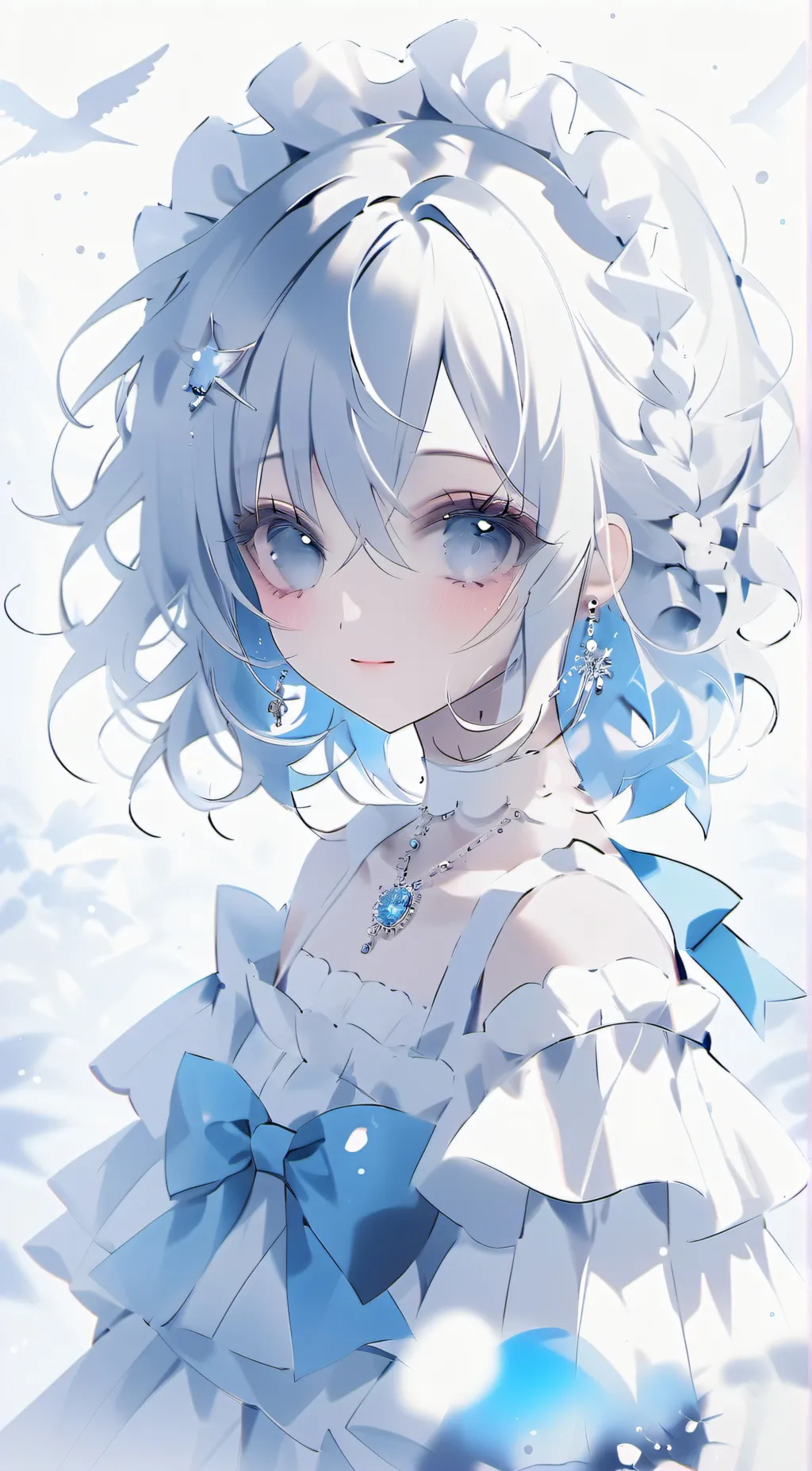 ai character: Luna background