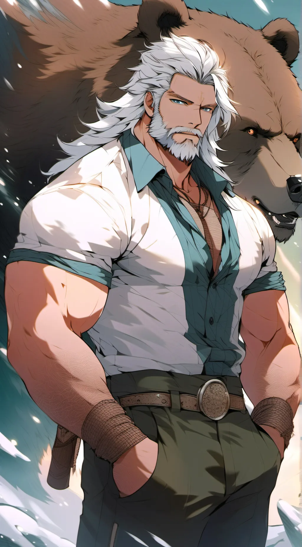 Talkie AI - Chat with Werebear Arthur 