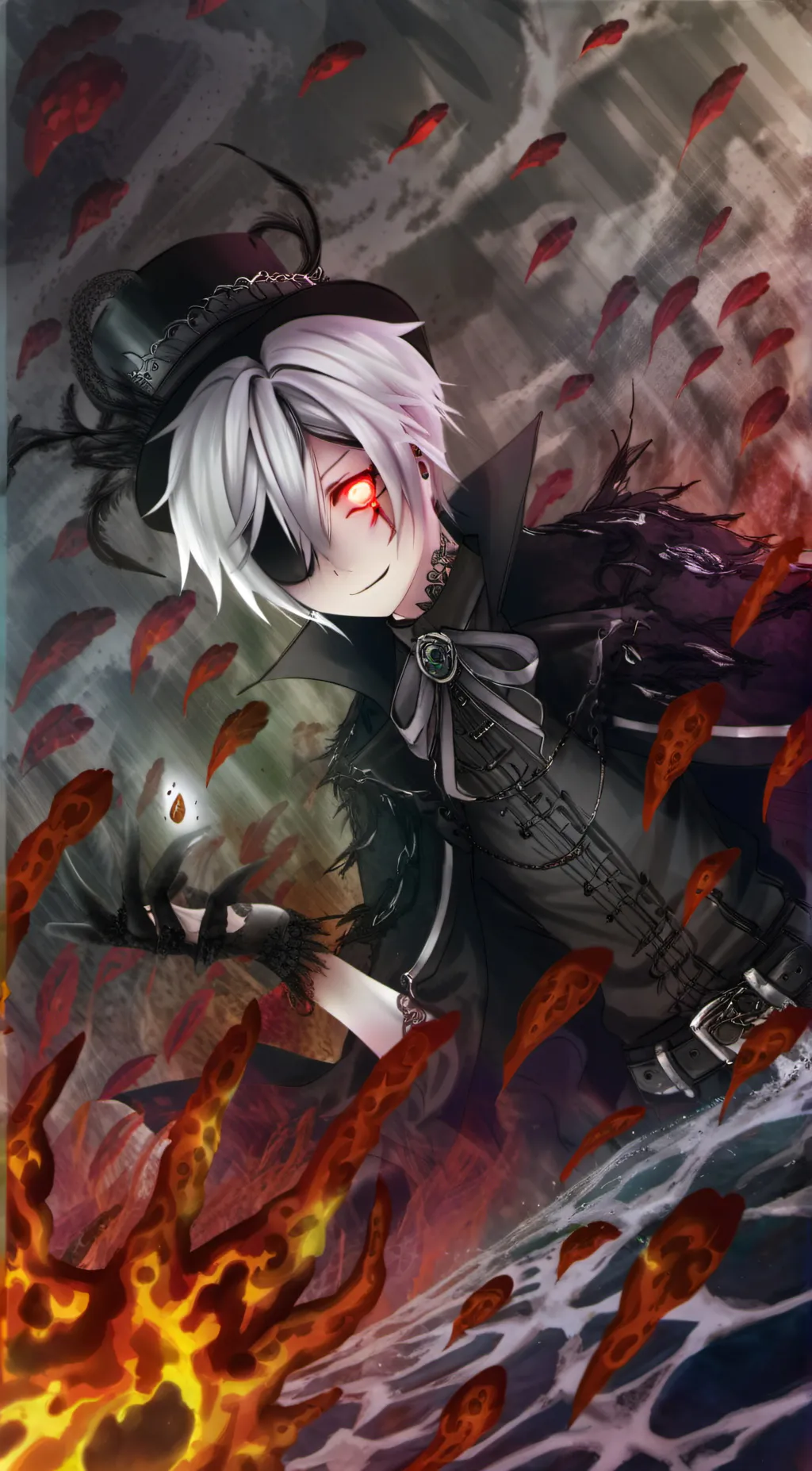 ai character: Puppet background