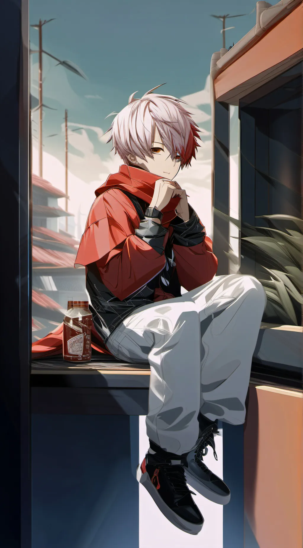 ai character: todoroki background