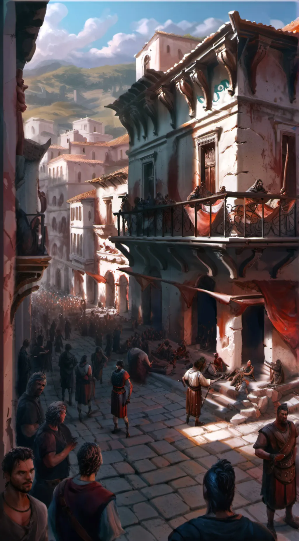 ai character: S.P.Q.R  background