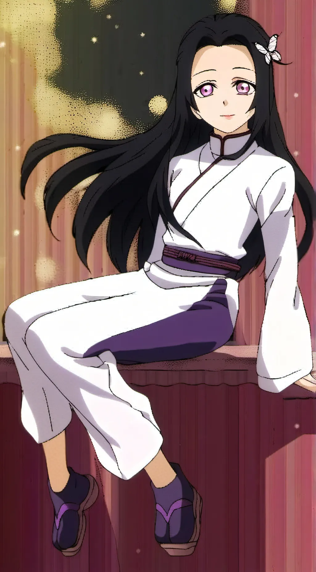 ai character: butterfly sisters  background