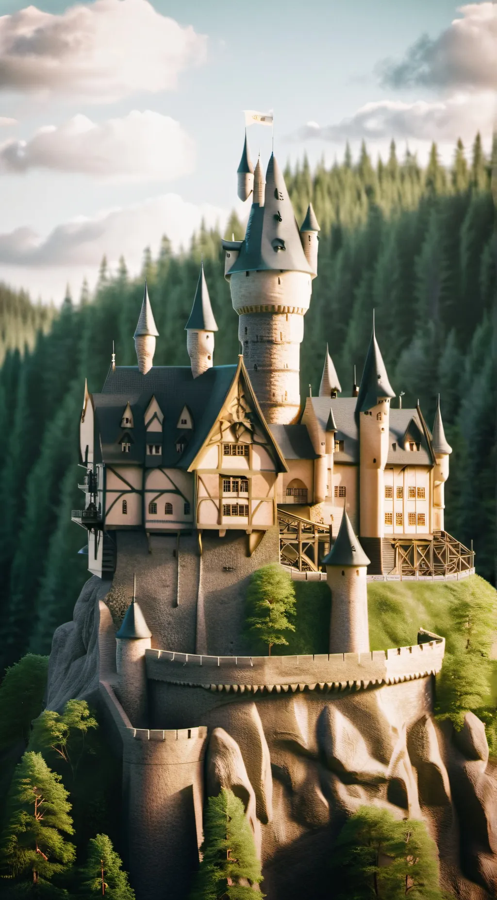 ai character: Hogwart background