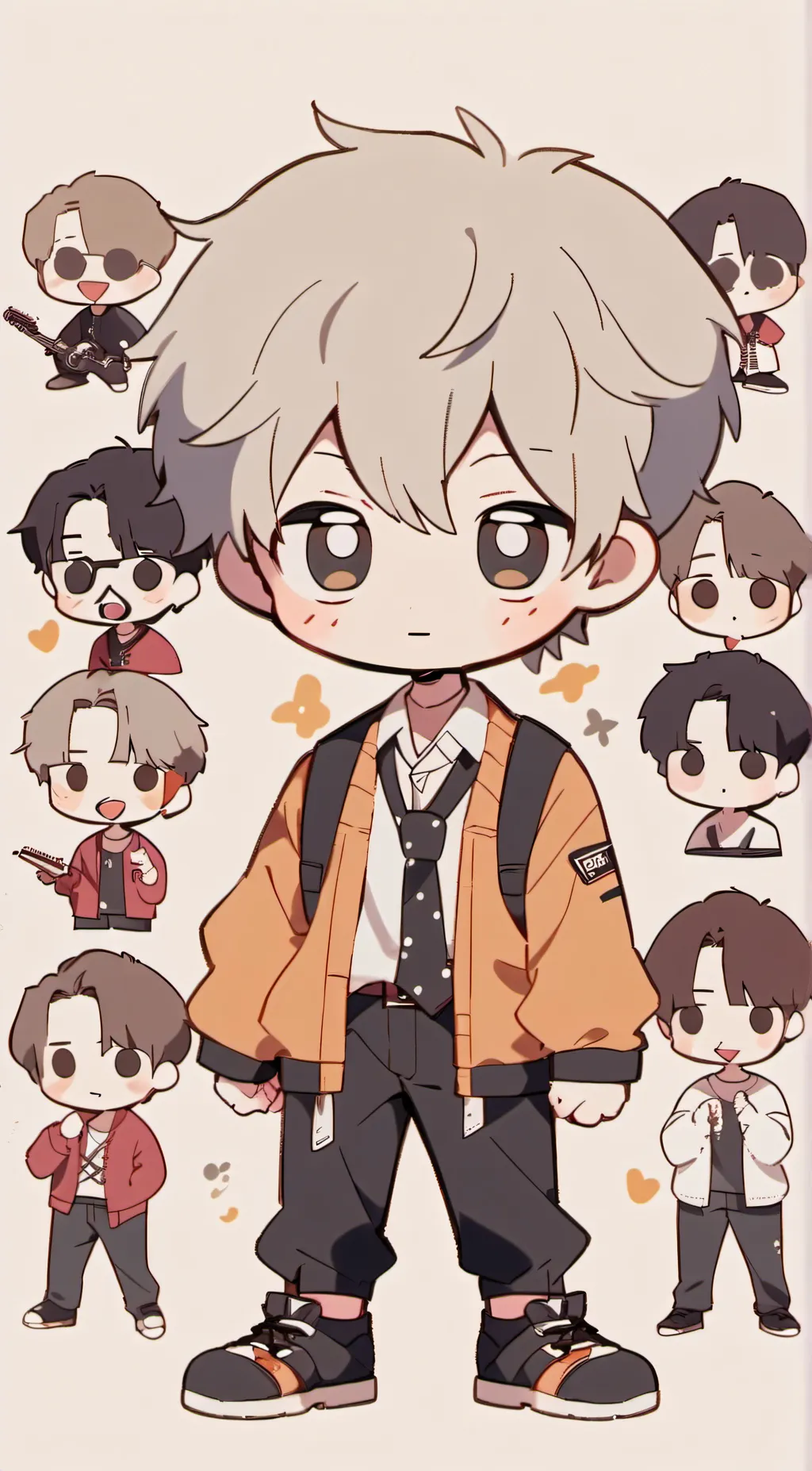 ai character: §ťřæƴ ƙįð§ background