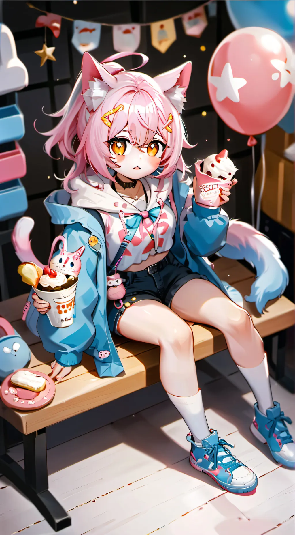 ai character: Kieow background