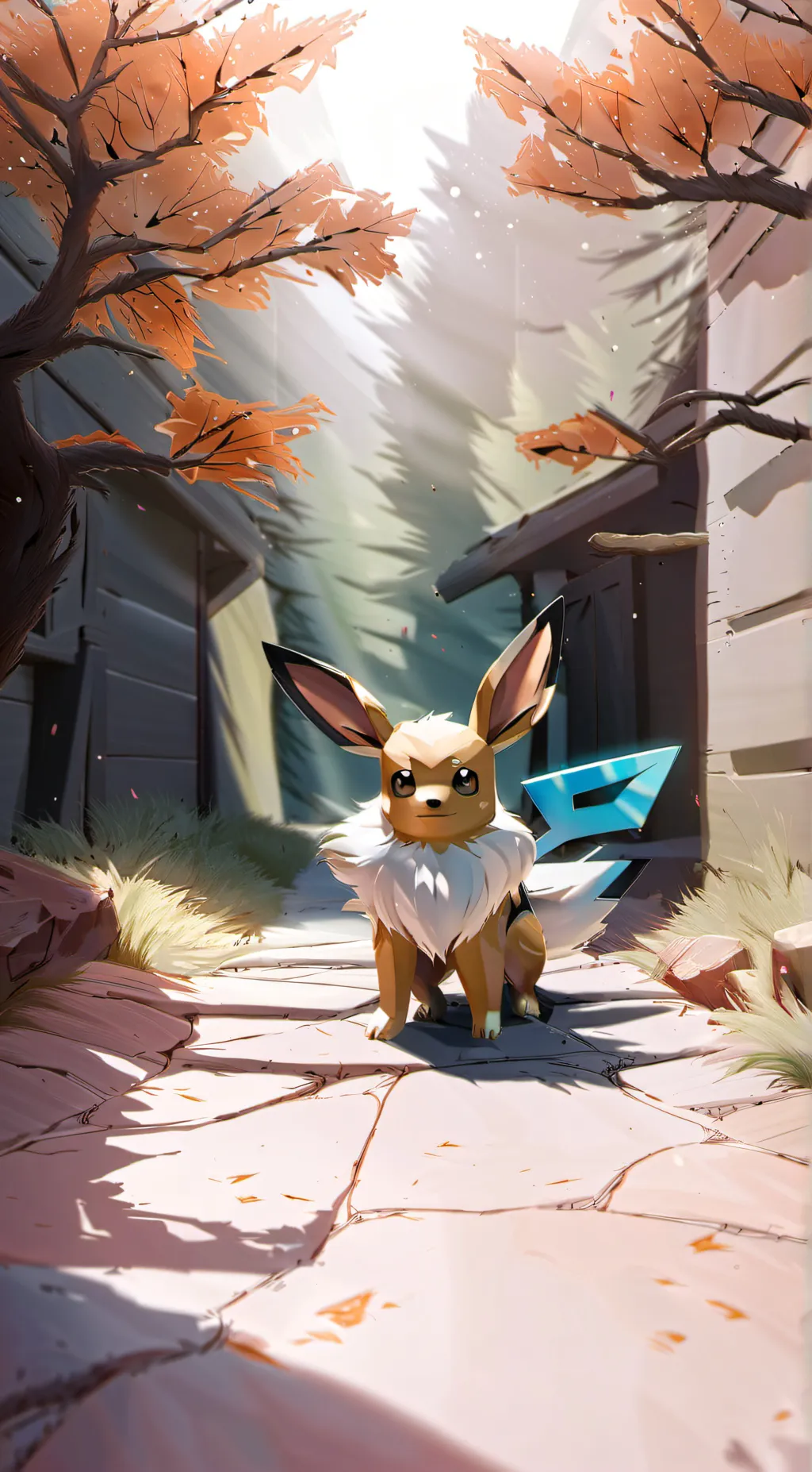 ai character: Evee background