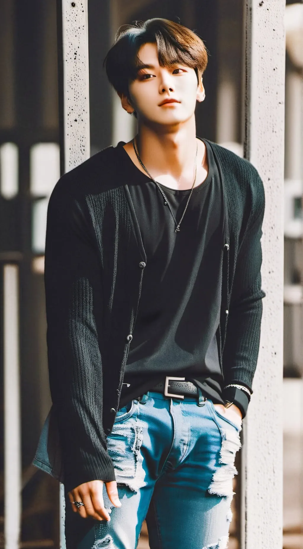 ai character: Jung Woon Kie background