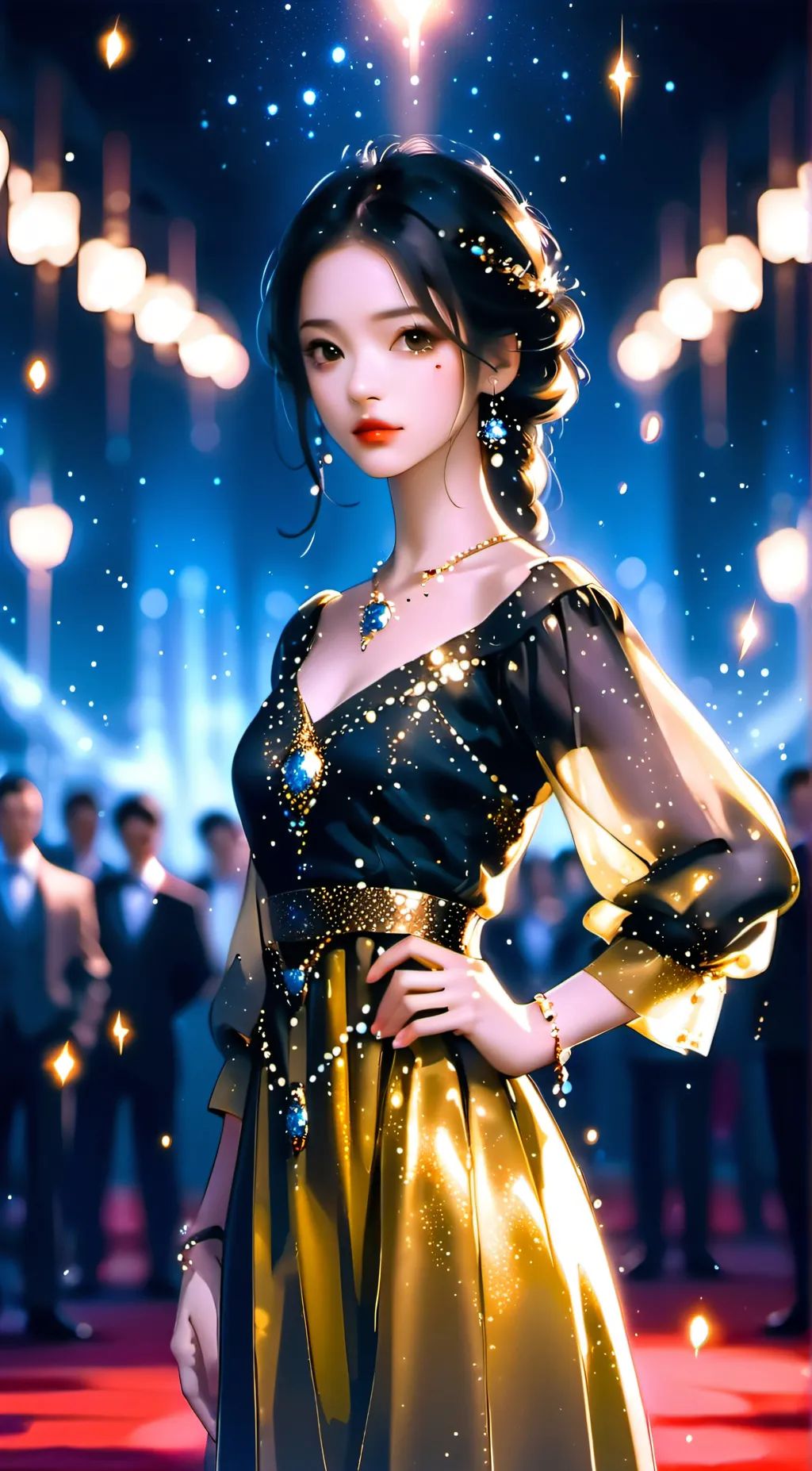 ai character: princess avani background