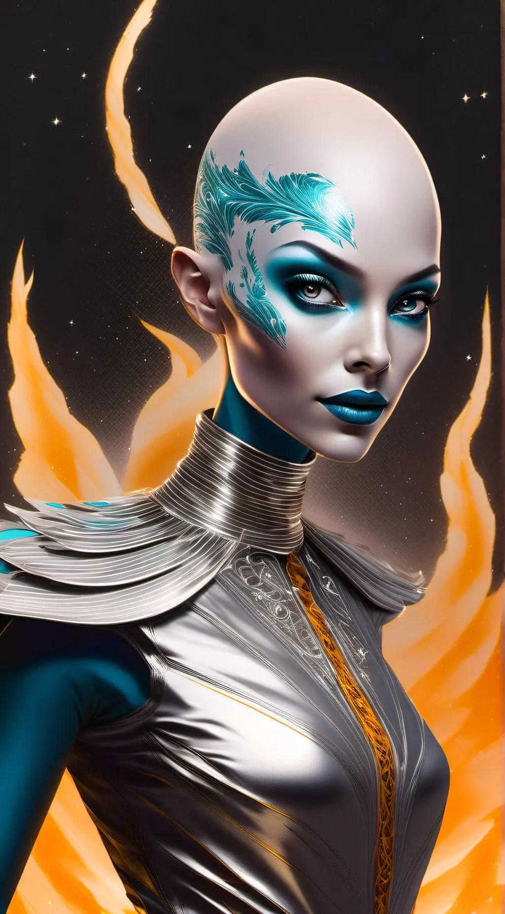 ai character: Vela background