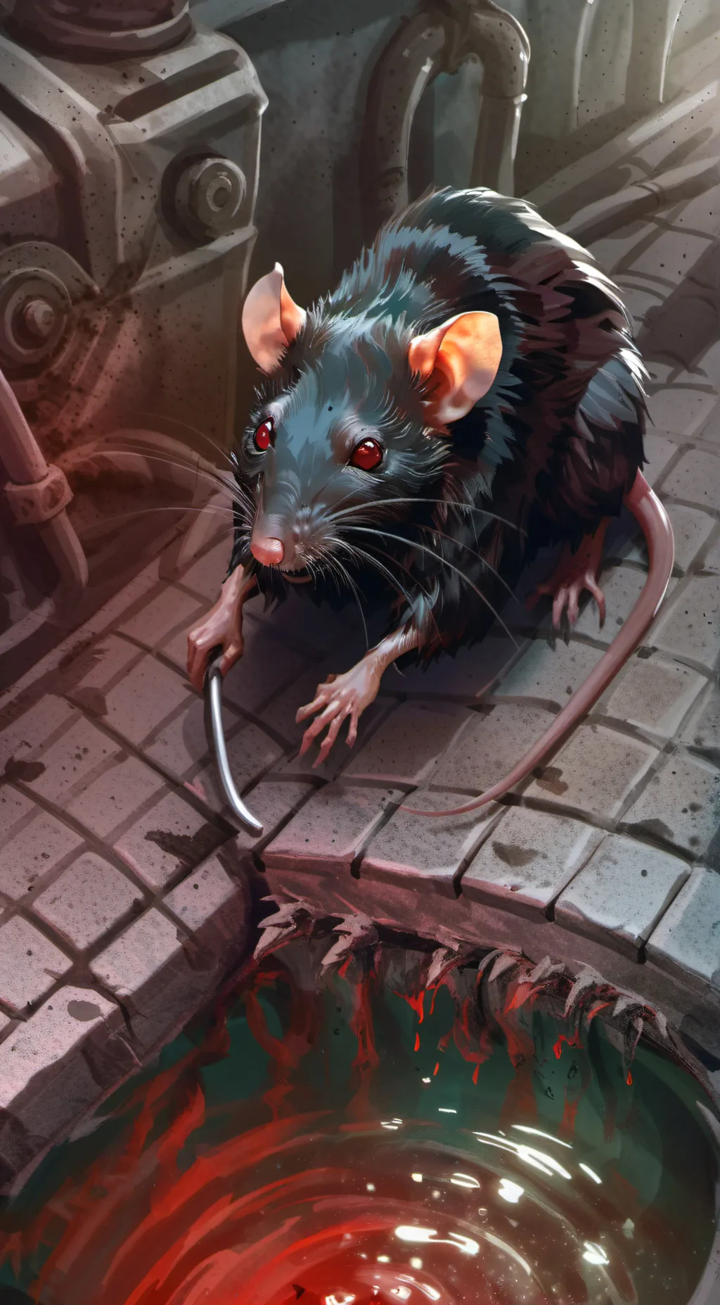 Talkie AI - Chat with SEWER RAT