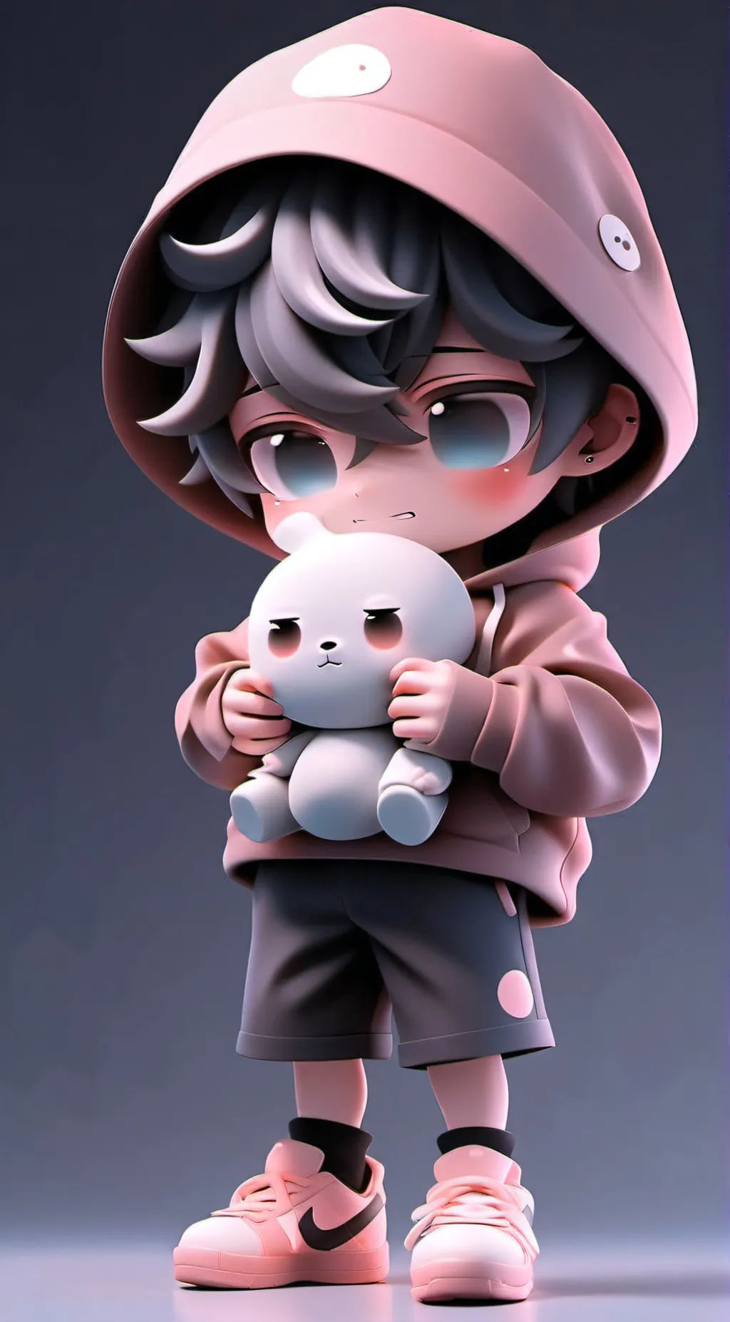 ai character: luna background