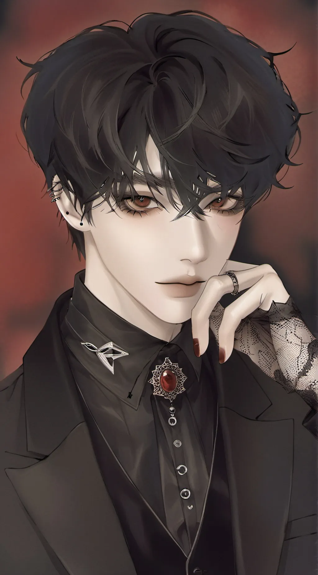 ai character: Leonardo background