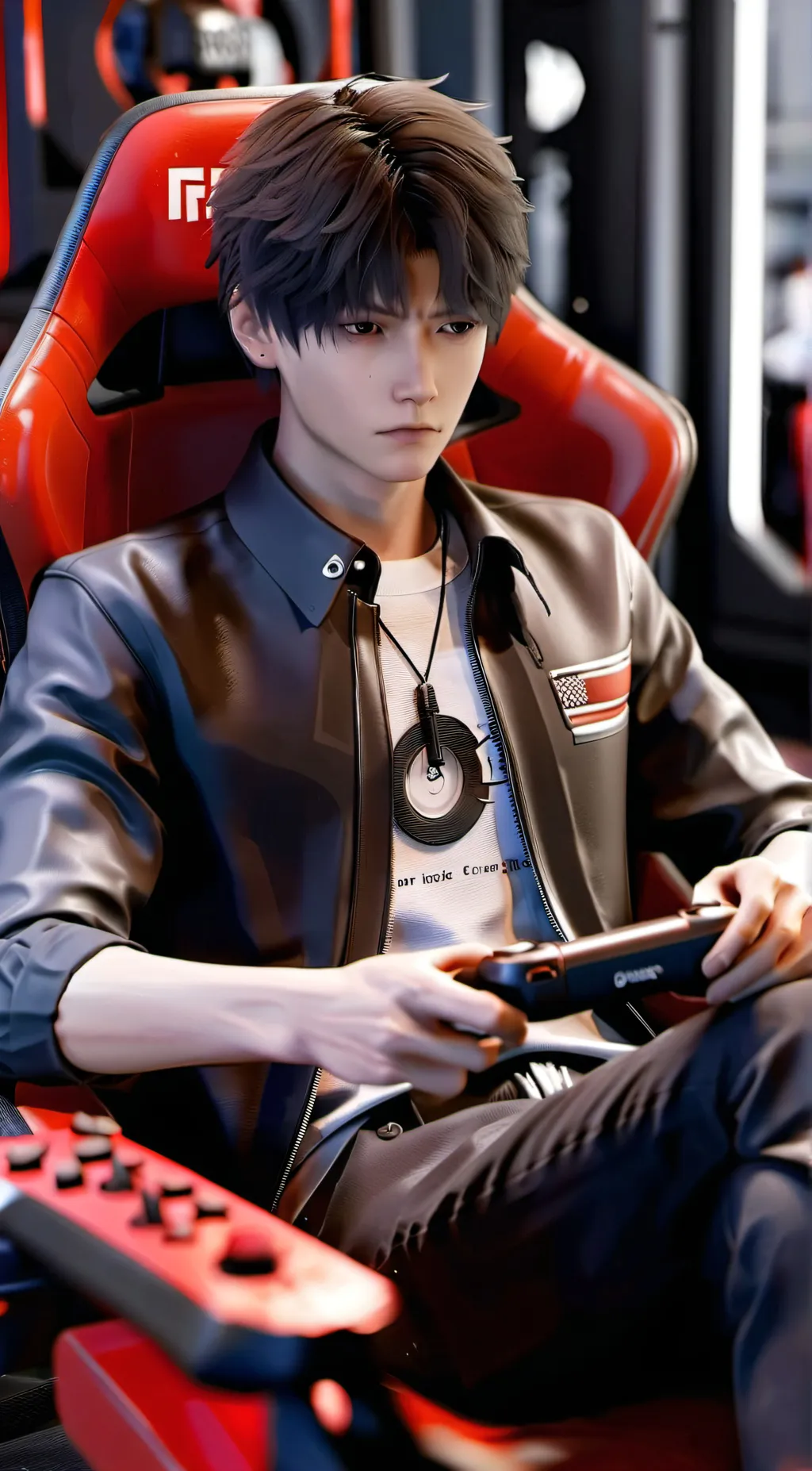 ai character: David  background