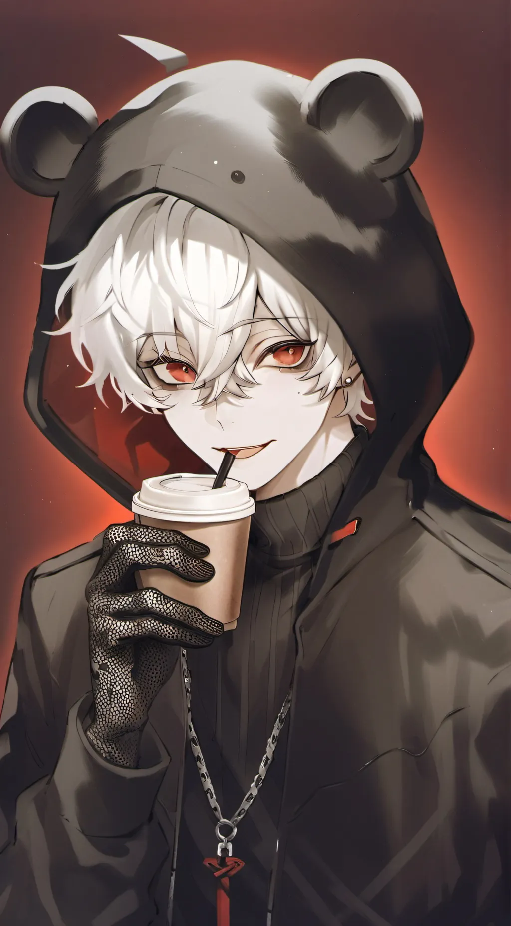 ai character: Ash background